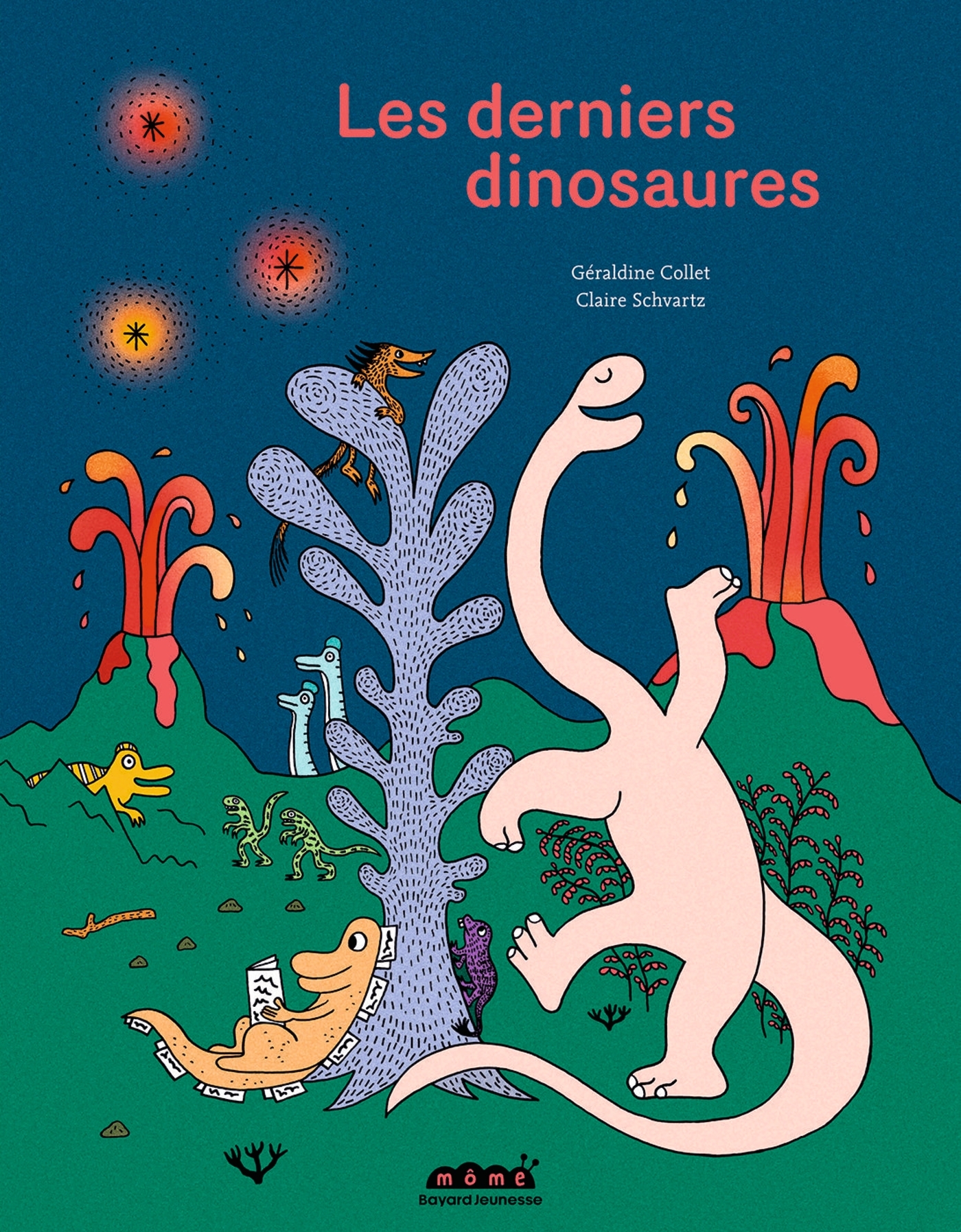Les derniers dinosaures - Géraldine Collet - BAYARD JEUNESSE