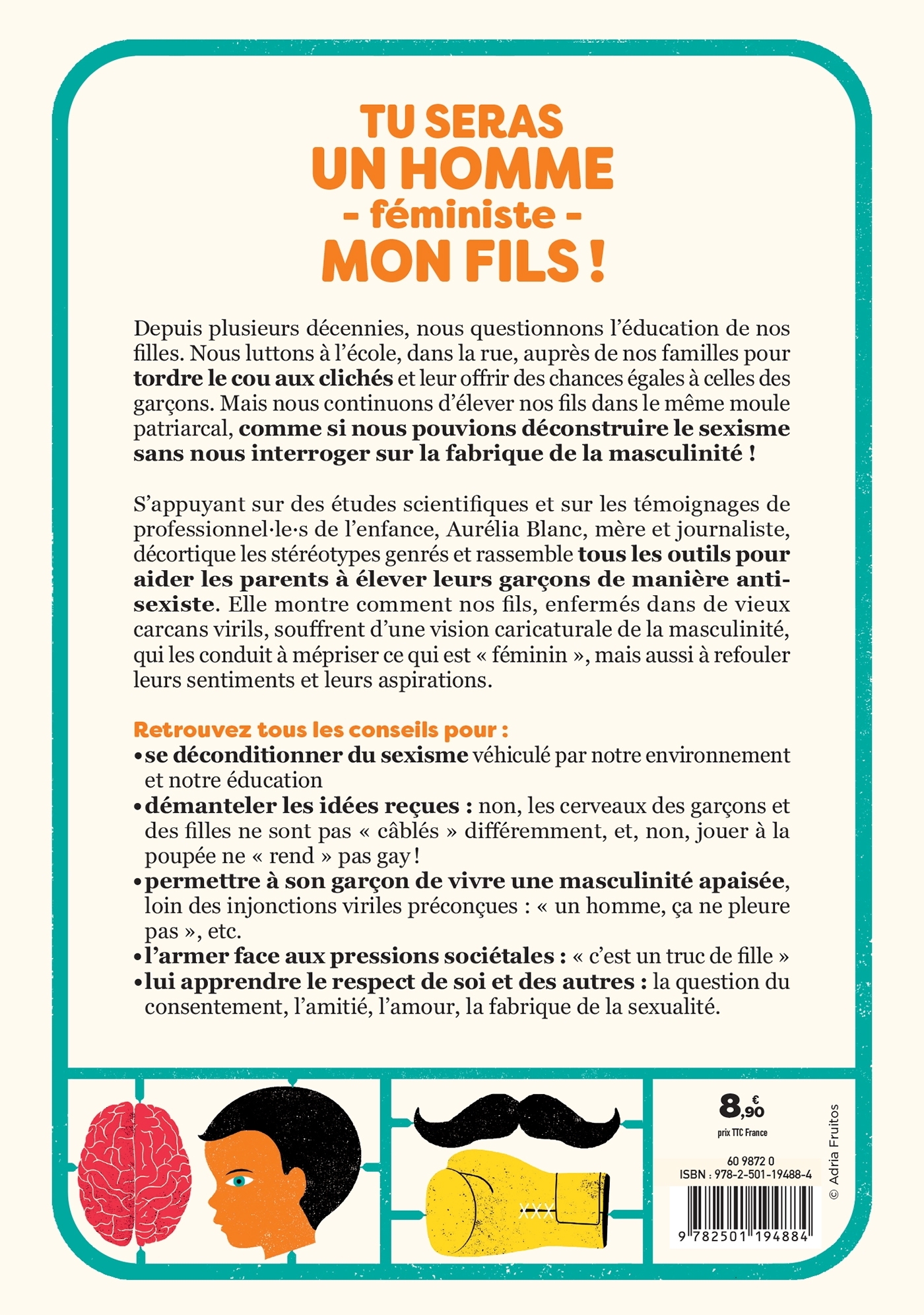 Tu seras un homme féministe mon fils - Aurélia Blanc, Aurélie Blanc - MARABOUT