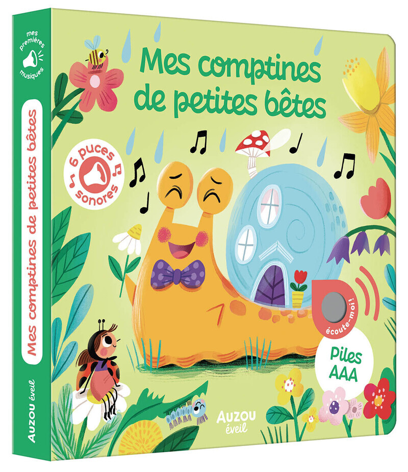 Mes comptines de petites bêtes -  - AUZOU