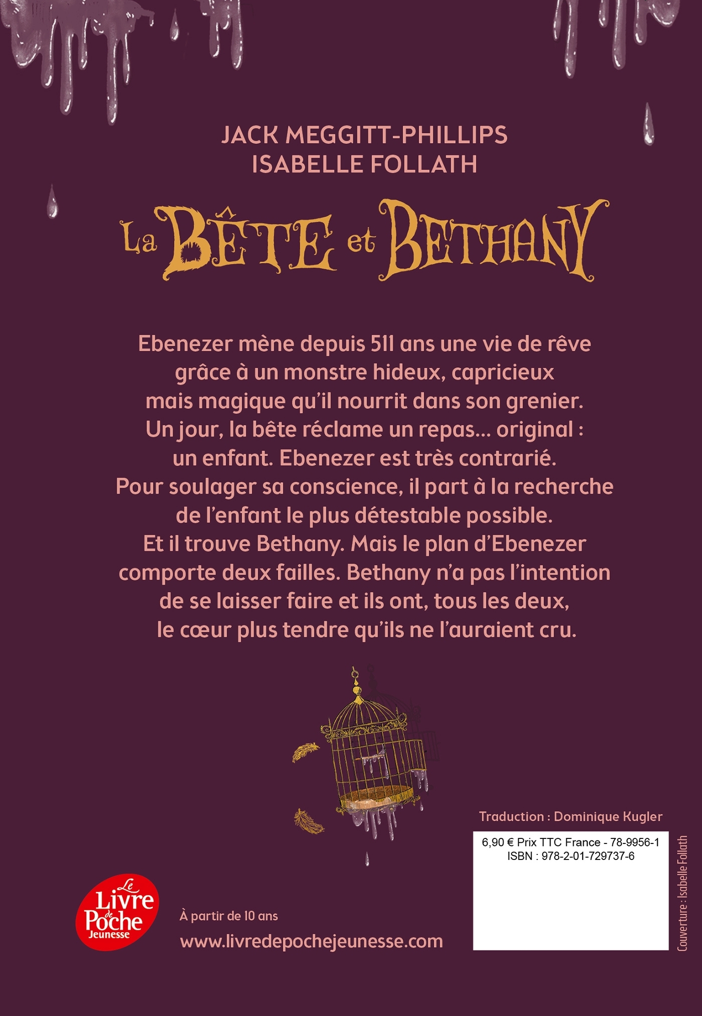 La Bête et Bethany - Tome 1 - Jack Meggitt-Phillips - POCHE JEUNESSE