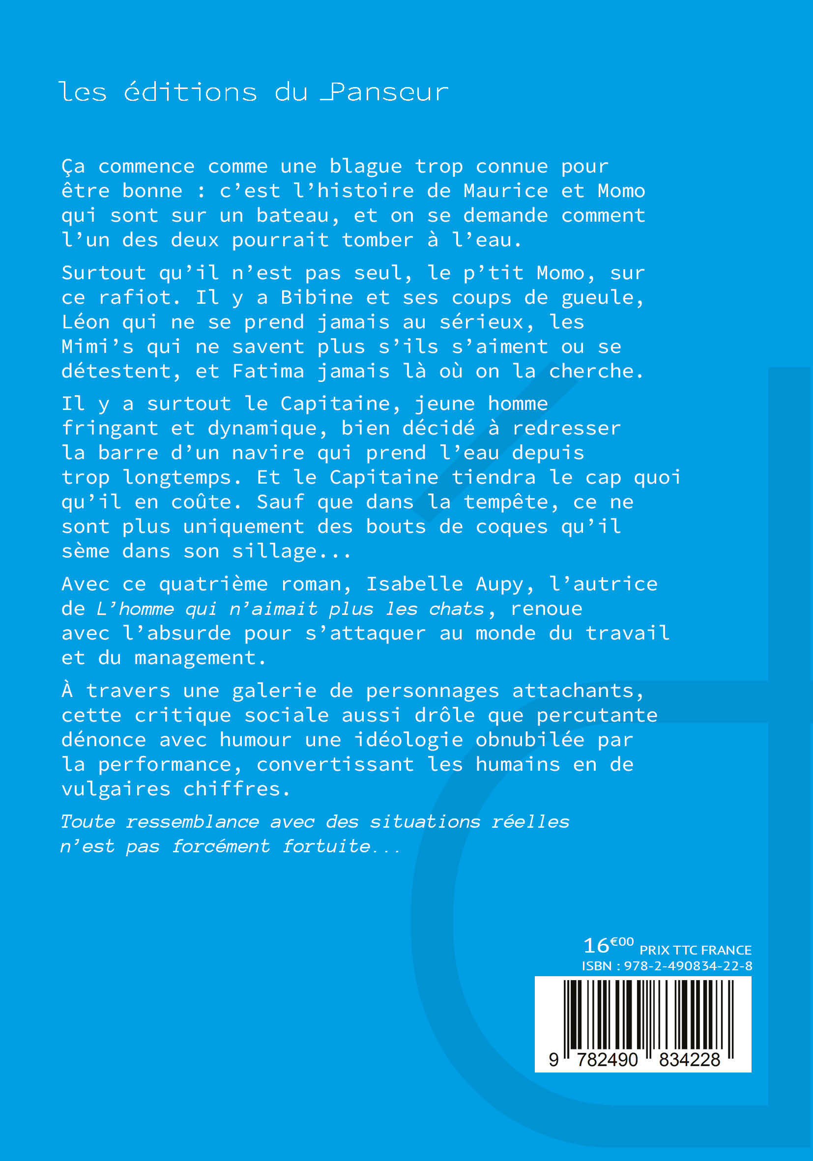 L'age du capitaine - Isabelle Aupy - PANSEUR