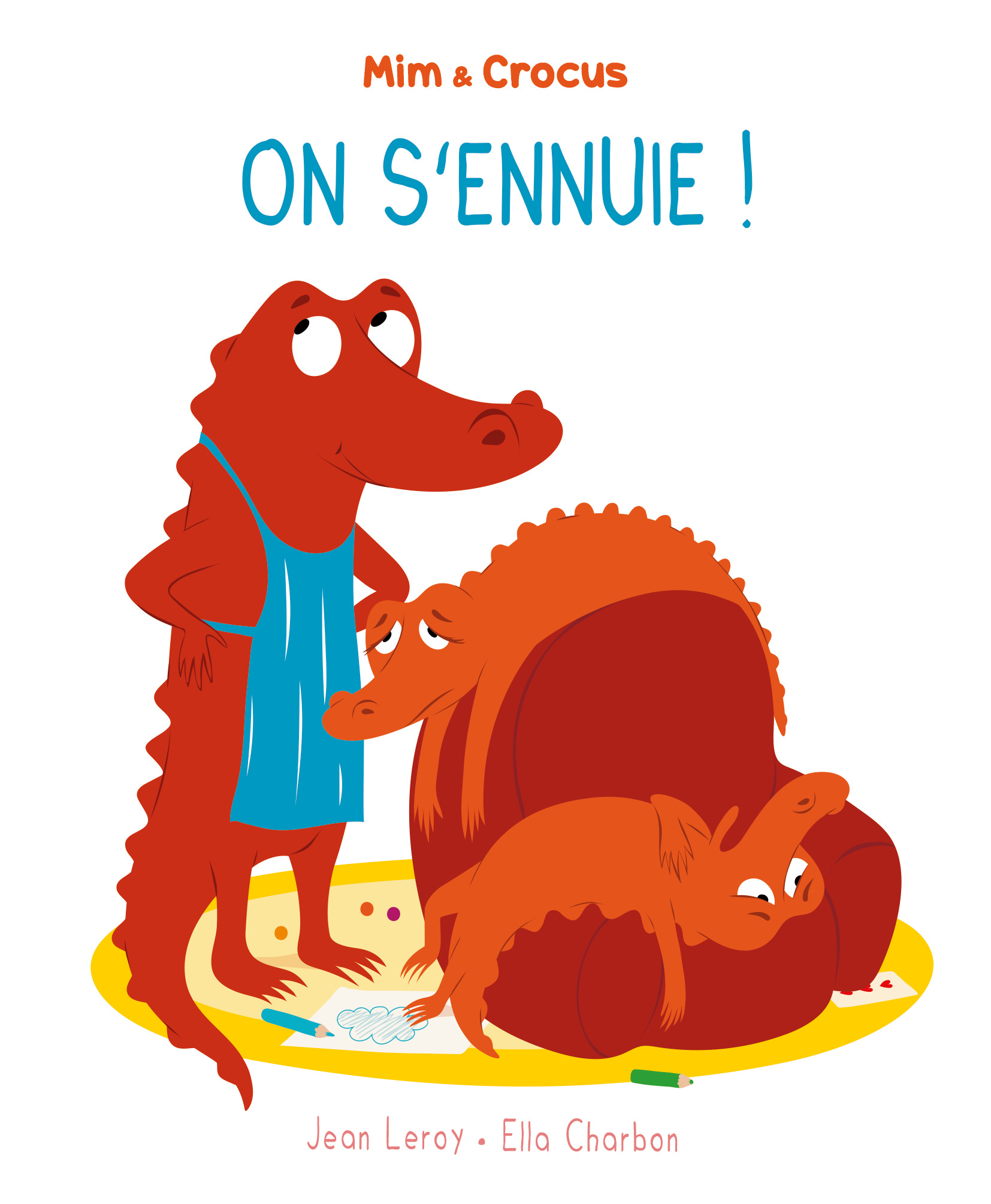 Mim et Crocus : On s'ennuie ! -  Charbon Ella, Jean Leroy - EDL