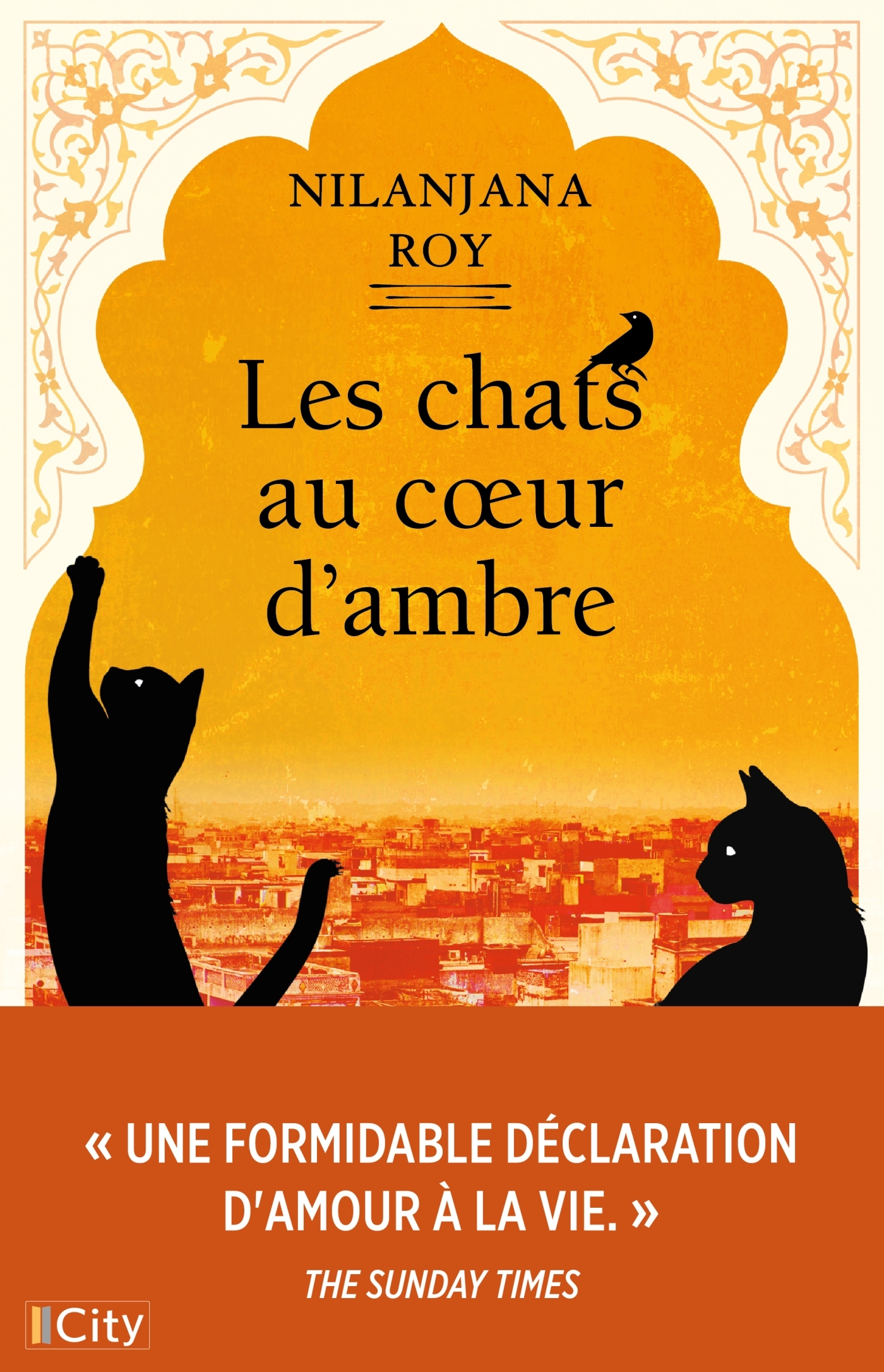 Les chats au coeur d'ambre - Nilanjana Roy - CITY