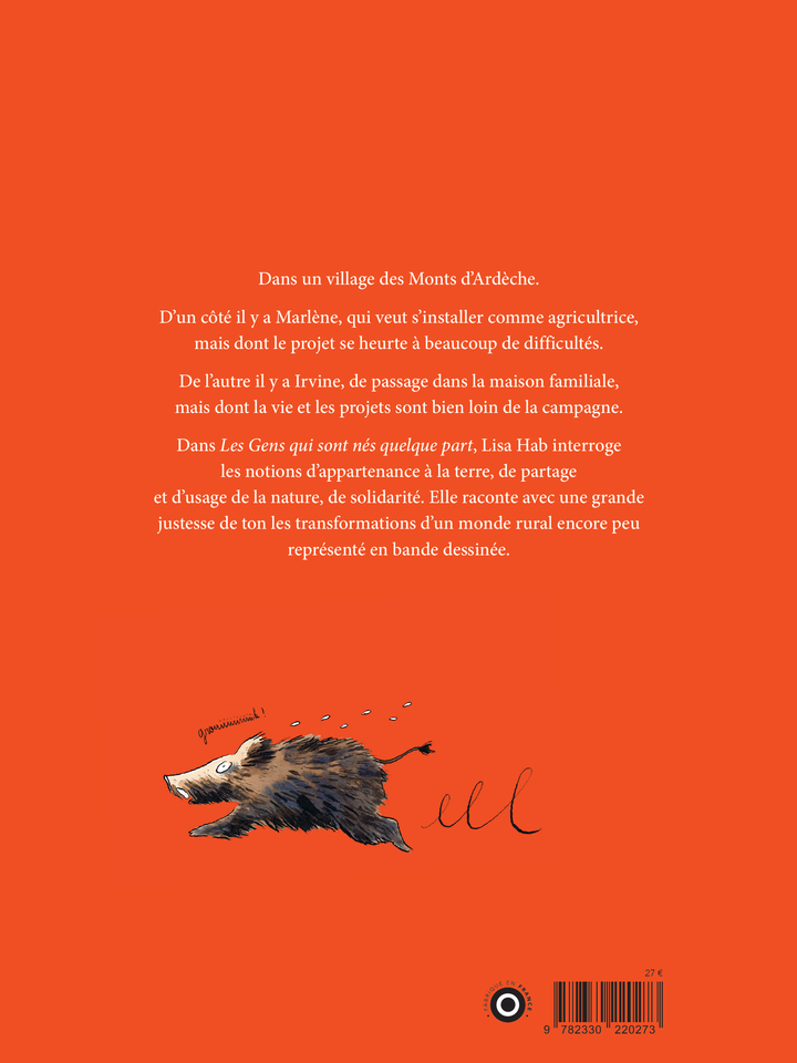 Les gens qui sont nés quelque part - Lisa Hab - ACTES SUD