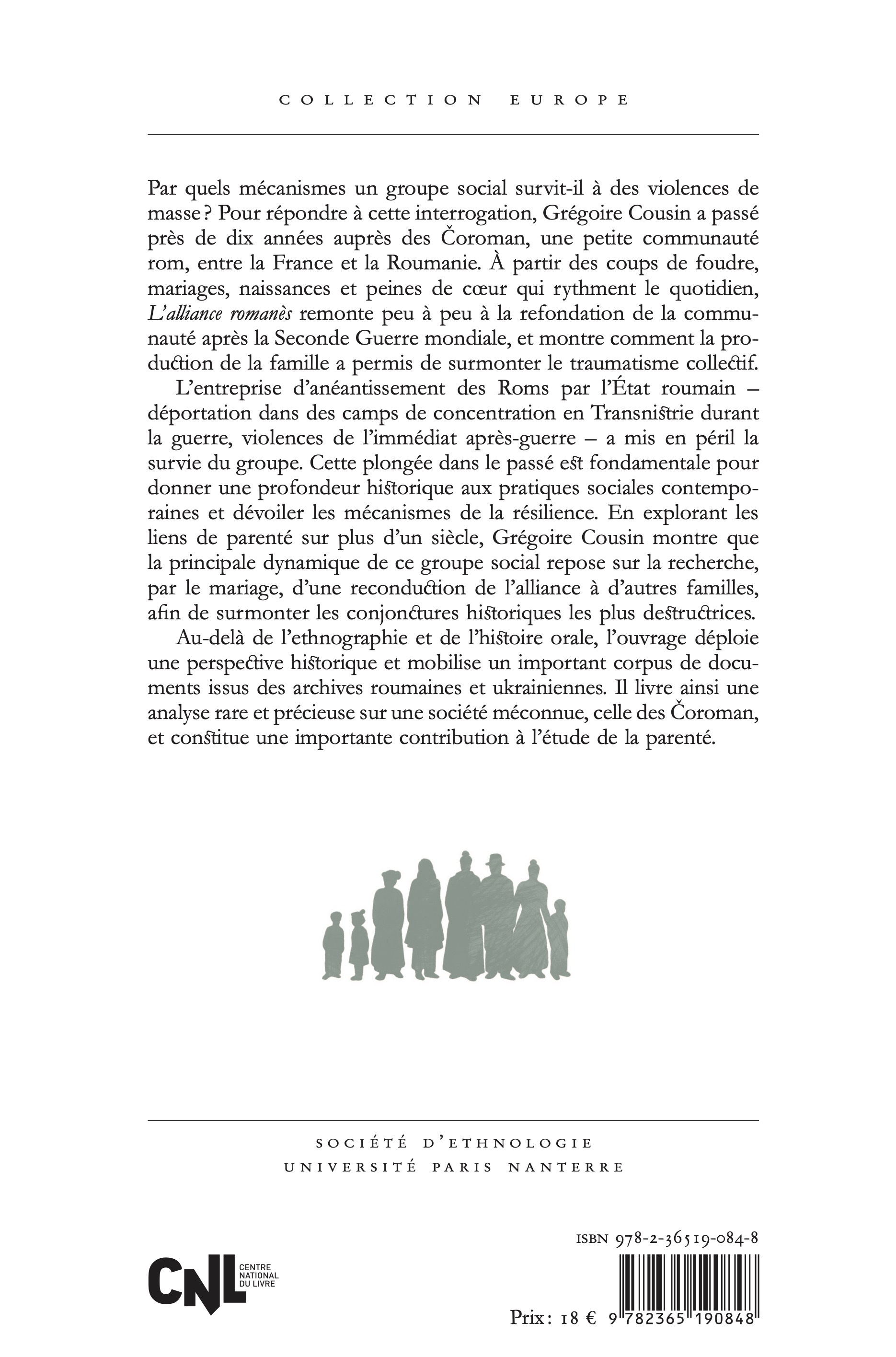 L'alliance romanès -  COUSIN GREGOIRE, Grégoire Cousin - PSE