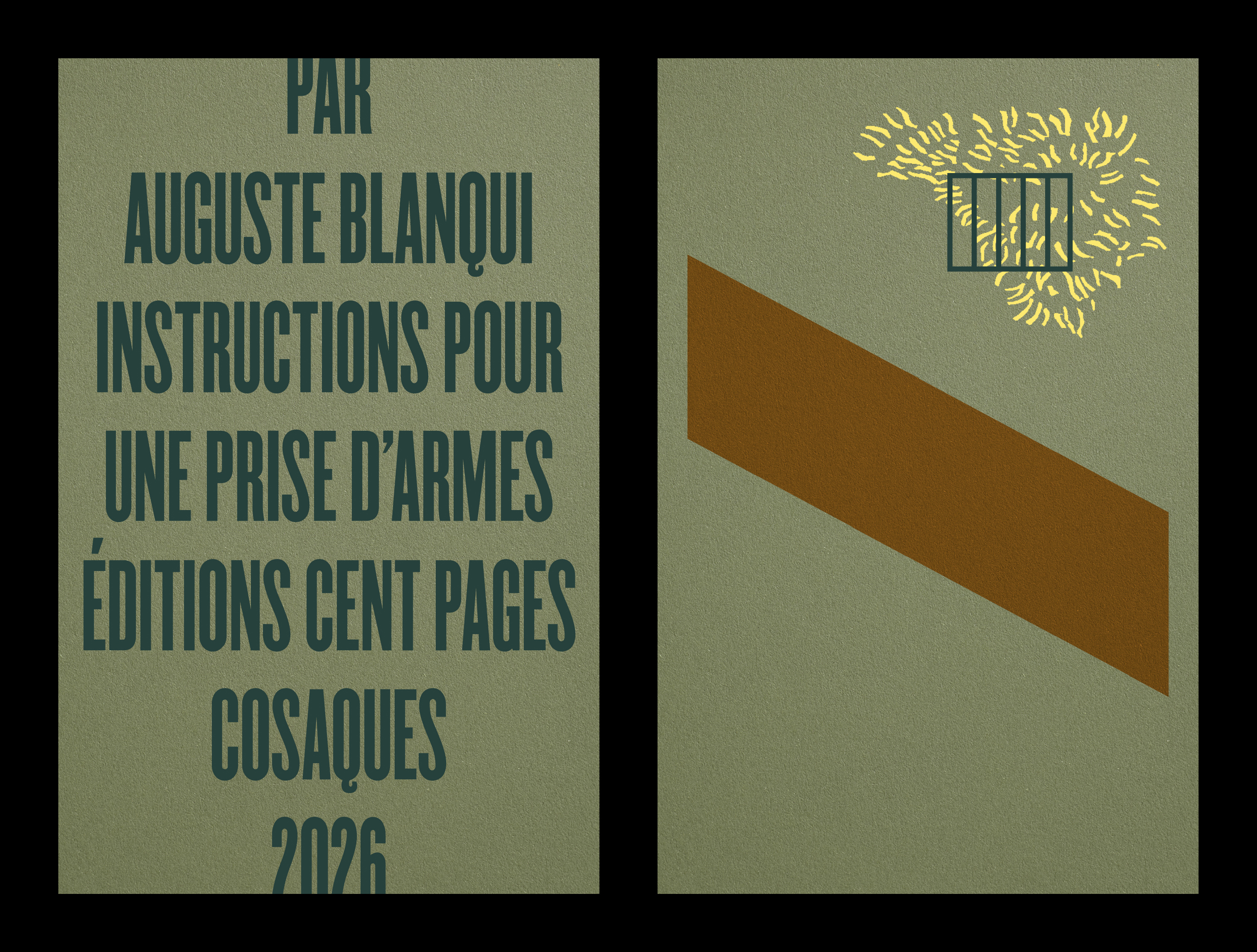 Instructions pour une prise d'armes - Auguste Blanqui, Elsa Guillalot - CENT PAGES