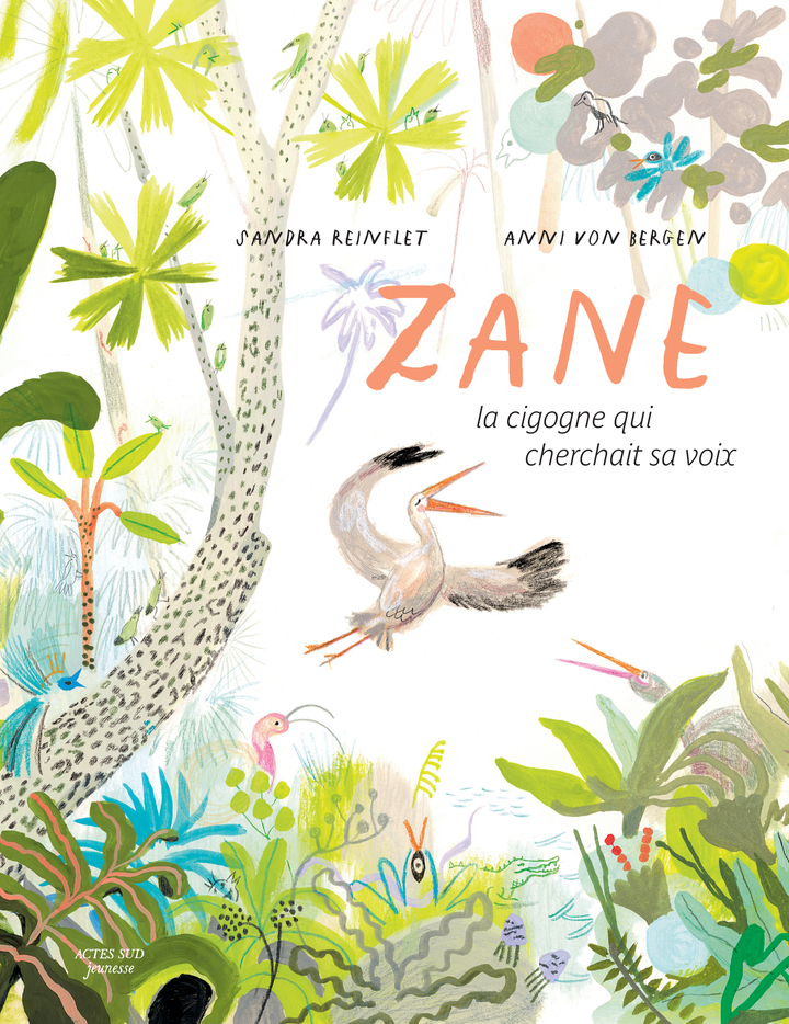 Zane, la cigogne qui cherchait sa voix -  REINFLET SANDRA/VON BERGEN ANNI, Sandra Reinflet - ACTES SUD