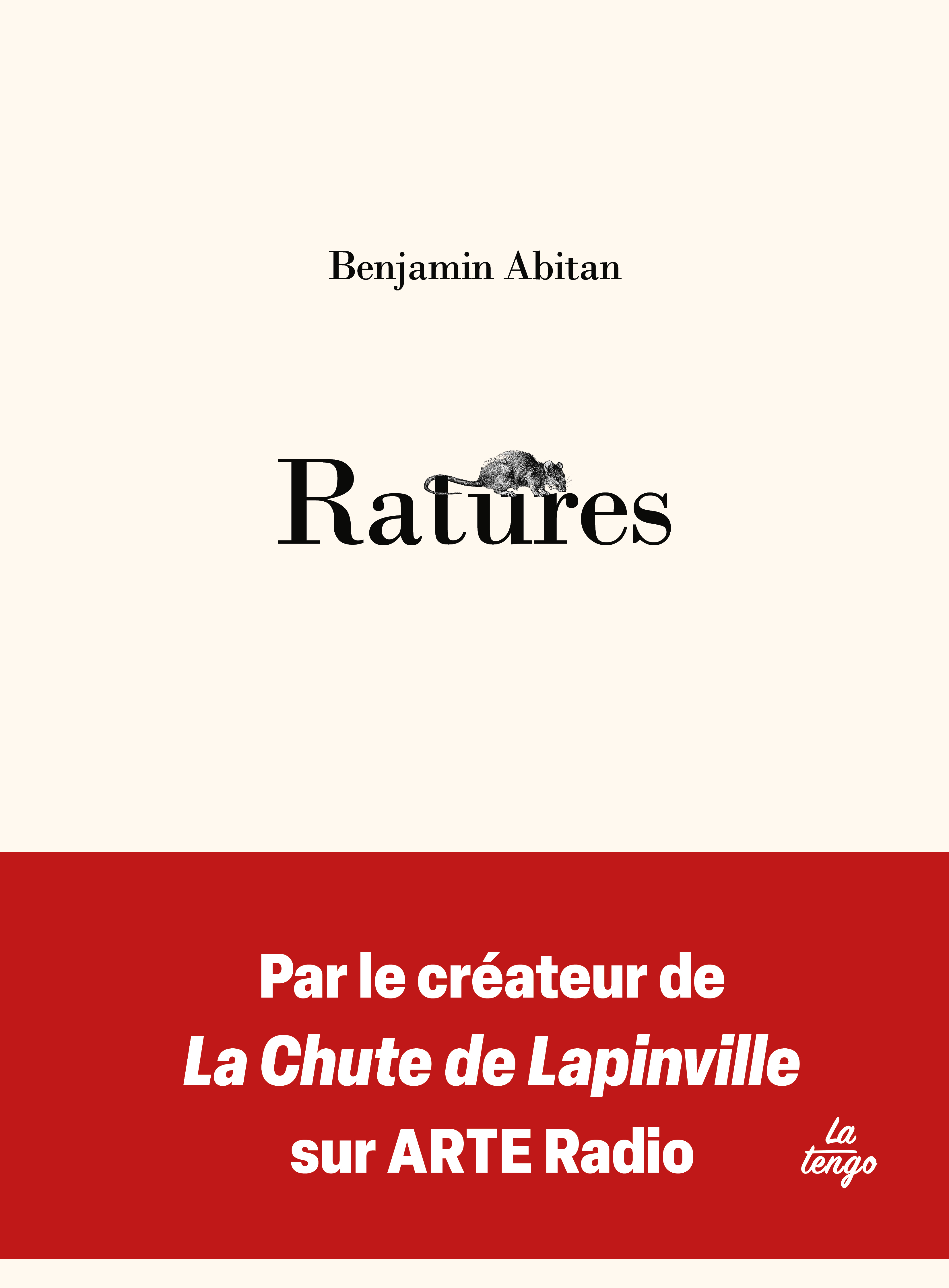 Ratures - Benjamin Abitan - TENGO