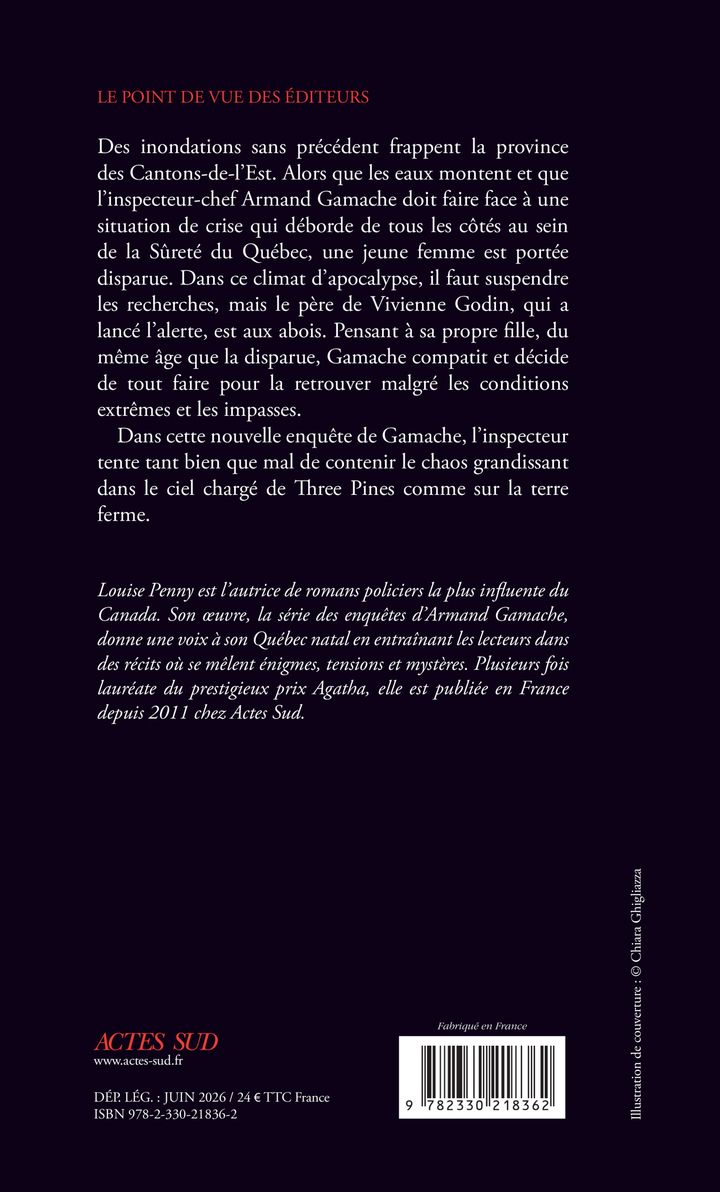Un homme meilleur - Louise Penny - ACTES SUD