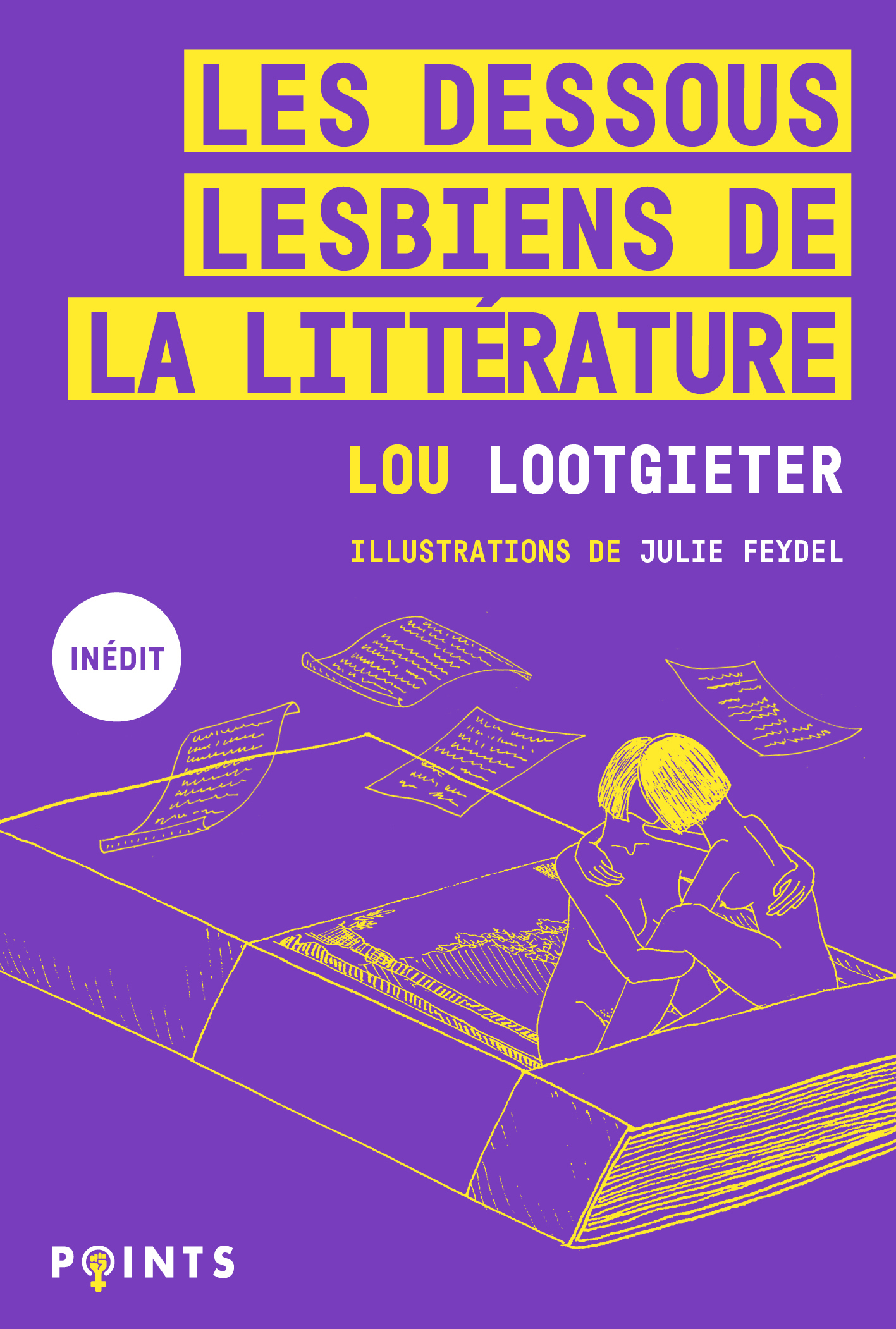 Les Dessous lesbiens de la littérature - Lou Lootgieter, Lauriane Nicol - POINTS