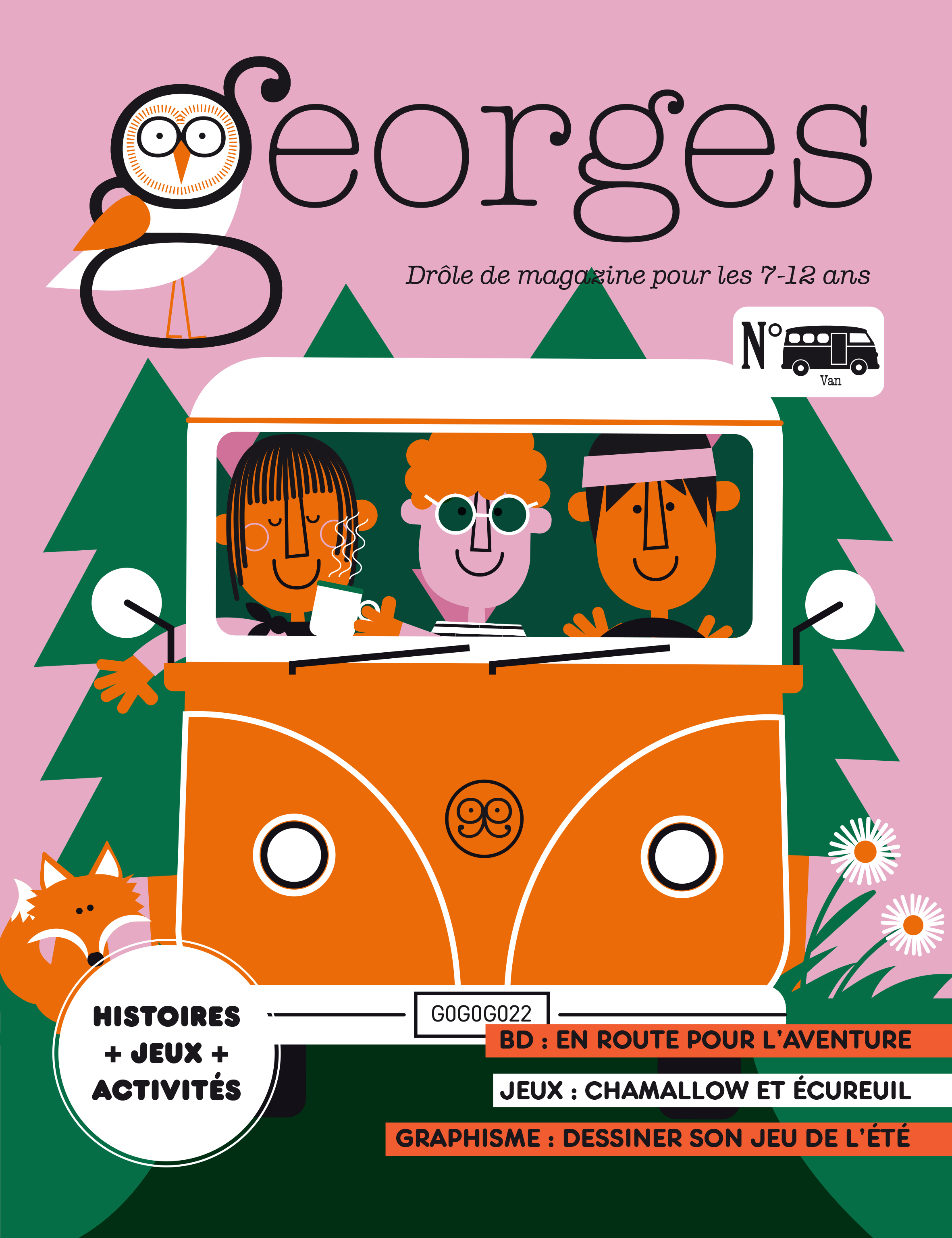 Magazine Georges n°82 - Van (Juin-juil 2026) - Halfbob Halfbob, Anne-Sophie Constancien, Mince & Roux - MAISON GEORGES