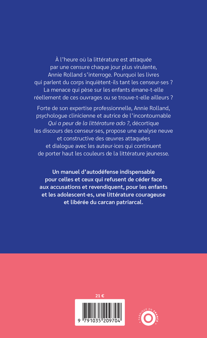 La littérature jeunesse, les ogres et la censure - Annie Rolland - THIERRY MAGNIER