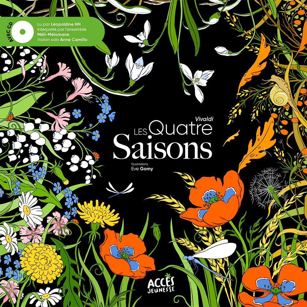 LIVRE CD - LES QUATRE SAISONS - Léopoldine Hummel - ACCES